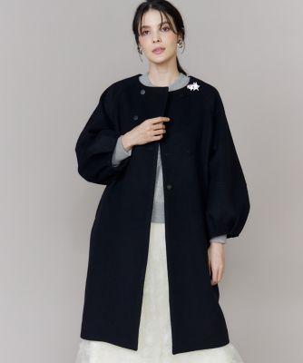 ダブルボタン袖ボリュームコート（5154111001） | Maglie le