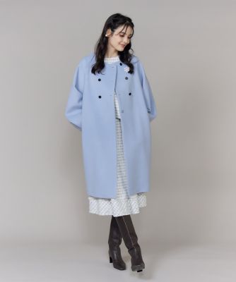 ダブルボタン袖ボリュームコート（5154111001） | Maglie le