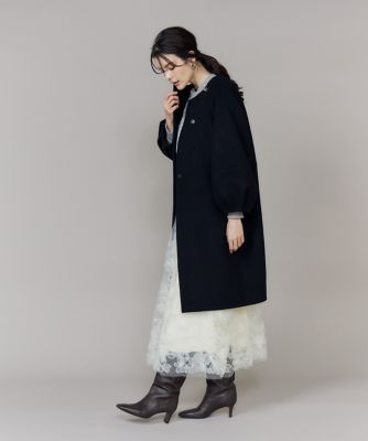 ダブルボタン袖ボリュームコート（5154111001） | Maglie le