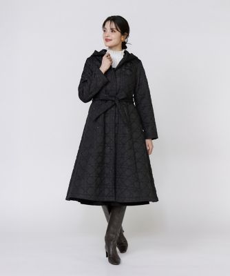 フランドル45周年限定コレクション》幾何学キルティングフーディ