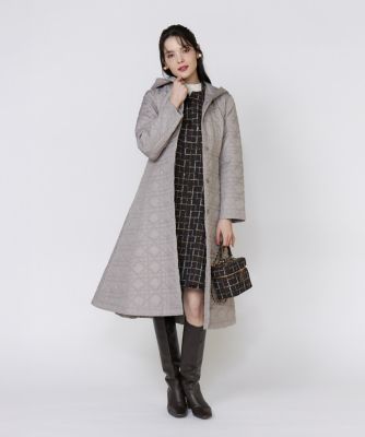 新品タグ付き☆ M Maglie le cassetto ロングコート Maglie le cassetto｜《大きいサイズ》《フランドル45周年限定