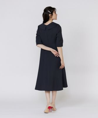 M Maglie le cassetto》ショールカラーワンピース