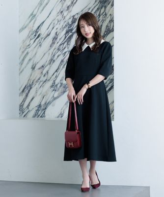 冨張愛さんコラボ　M Maglie le cassettoワンピース M Maglie le cassetto×冨張愛コラボレーション〝シック＆モード