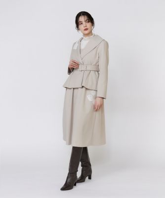 フランドル45周年限定コレクション》フラワーモチーフジャケット《M