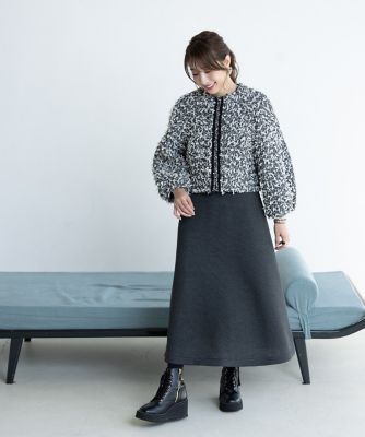 M Maglie le cassetto×冨張愛》ツイードで魅せる