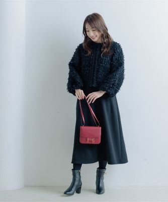 M Maglie le cassetto×冨張愛》ツイードで魅せる