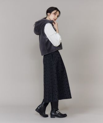 【大きいサイズ】Maglie le cassetto 2way ジャケット ジレ M Maglie le cassetto×吉田理紗》今っぽ上品ジレ｜M Maglie le