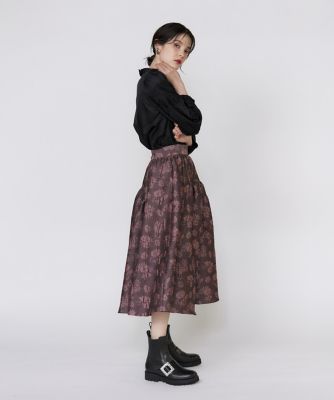 MAGLIE 大きいサイズ １７　春色 レーススカート GOLDJAPAN 大きいサイズ レディース ボトムス スカート 総レース