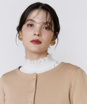 M Maglie le cassetto》くるみボタンニット