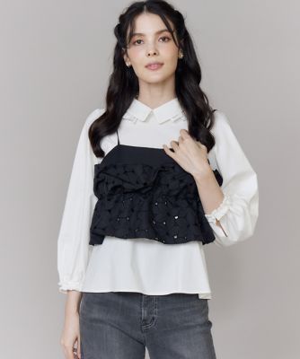 merge　花柄レース ビスチェ　38500円 merge 花柄レース ビスチェ 38500円 merge 花柄レース ビスチェ 38500