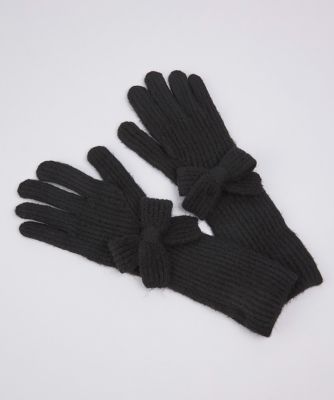 CHANEL リボングローブ　サイズ71/2 ネイビー リボングローブ（5154281601） | Maglie le cassetto (Women