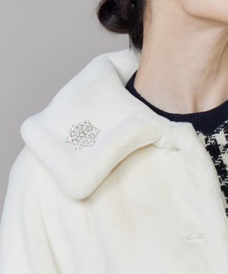 ＜Maglie le cassetto  (Women)＞スノーブローチ（５１５４２９５６０３）