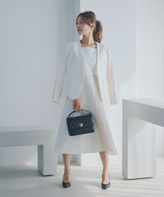 大きいサイズ》ハンサムスカラップジャケット《M Maglie le