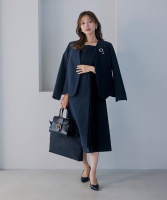 【大きいサイズ】Maglie le cassetto 2way ジャケット ジレ M Maglie le cassetto×吉田理紗》今っぽ上品ジレ｜M Maglie le