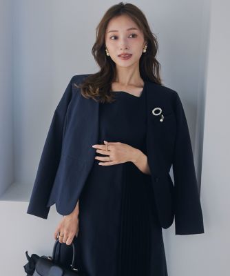 大きいサイズ》ハンサムスカラップジャケット《M Maglie le