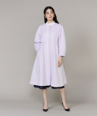 M Maglie le cassetto》配色フラワーレースコート