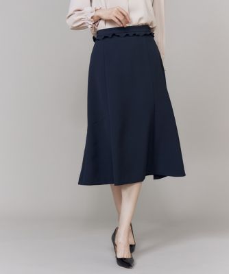 【新品】muta MARINE ムータマリン　フレア　スカート　フリル　L ロゴ muta（ムータ） muta MARINE ムータマリン スカート SOLOTEX Move It