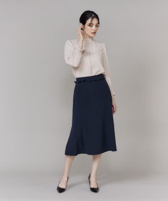 大きいサイズ》フリルフレアスカート《M Maglie le