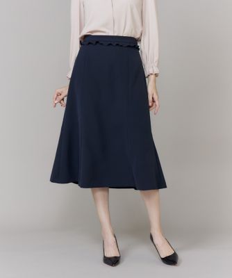 【新品】muta MARINE ムータマリン　フレア　スカート　フリル　L ロゴ 新品】muta MARINE ムータマリン フレア スカート フリル L ロゴ 新品