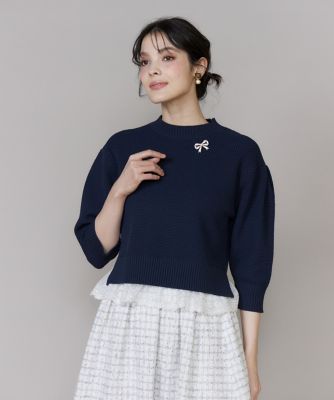 レースドッキングコンパクトプルオーバー（5161170004