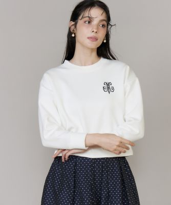 ロゴ刺繍ダンボールプルオーバー（5161190001） | Maglie le