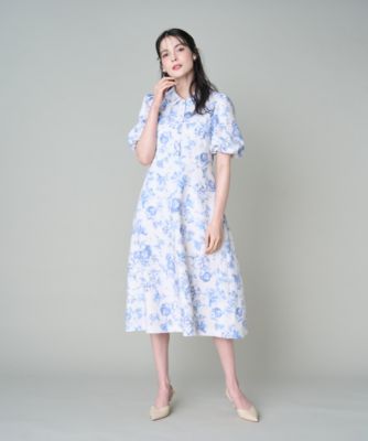 M Maglie le cassetto》トワルドジュイ風ワンピース