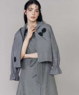 ＜Maglie le cassetto L (Women/大きいサイズ)＞《大きいサイズ》フラワーモチーフレースブルゾン《Ｍ　Ｍａｇｌｉｅ　ｌｅ　ｃａｓｓｅｔｔｏ》（５１６２１４４５１２）