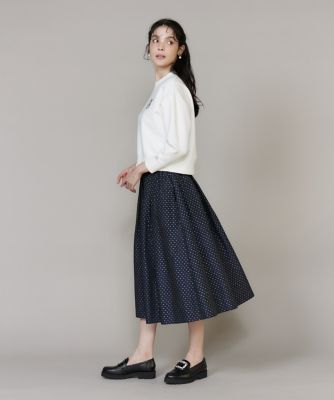 ラメドットジャカードスカート（5162152005） | Maglie le