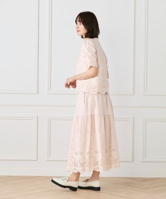 大きいサイズ》ラッシュガードレーススカート《M Maglie le