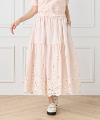 大きいサイズ》ラッシュガードレーススカート《M Maglie le