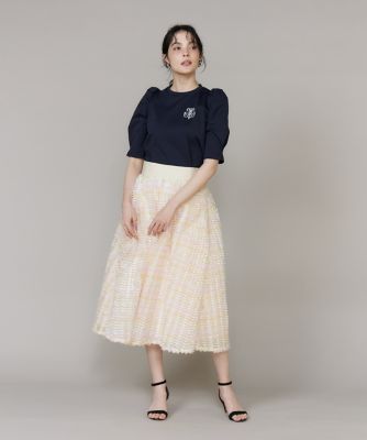 大きいサイズ》グラデーションジャカードスカート《M Maglie