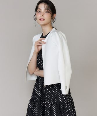 ＜Maglie le cassetto  (Women)＞ロゴ刺繍ジップカーディガン（５１６２１７８０１０）