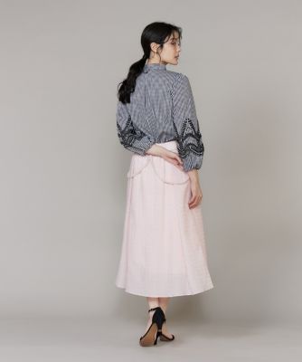 ボーラーレースブラウス（5162182008） | Maglie le