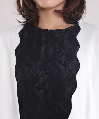 《Ｍａｇｌｉｅ　ｃｏｌｌｅｃｔｉｏｎ》スカラップボレロカーディガン（５１９２１７８２１７）