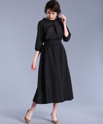 ｍａｇｌｉｅ ｐａｒ ｅｆ ｄｅ サイドボタンフレアスカート ５１９３１５２００３ 三越伊勢丹オンラインストア 公式