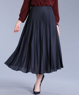 《Ｍａｇｌｉｅ　ｐａｒ　ｅｆ－ｄｅ》ラメプリーツスカート（５１９３１５２００５）