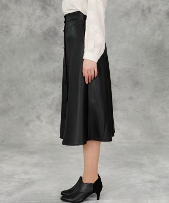 《Ｍａｇｌｉｅ　ｐａｒ　ｅｆ－ｄｅ》フェイクレザー２ＷＡＹスカート（５１９３１５２００９）