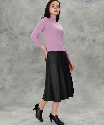 《Ｍａｇｌｉｅ　ｐａｒ　ｅｆ－ｄｅ》フェイクレザー２ＷＡＹスカート（５１９３１５２００９）