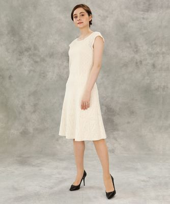 ＜Maglie le cassetto  (Women)＞《Ｍ　Ｍａｇｌｉｅ　ｌｅ　ｃａｓｓｅｔｔｏ》プリモーディアルニットワンピース（５１９３１７２２０３）