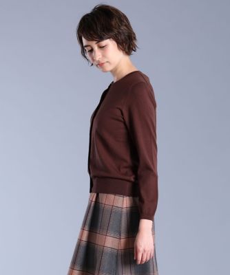 《Ｍａｇｌｉｅ　ｐａｒ　ｅｆ－ｄｅ》パールボタンカーディガン（５１９３１７８００１）