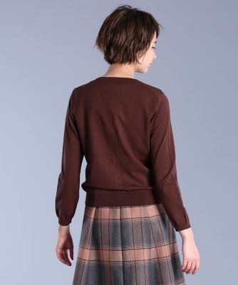 《Ｍａｇｌｉｅ　ｐａｒ　ｅｆ－ｄｅ》パールボタンカーディガン（５１９３１７８００１）