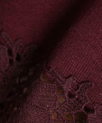 《Ｍａｇｌｉｅ　ｐａｒ　ｅｆ－ｄｅ》レースデザインカーディガン（５１９３１７８００５）