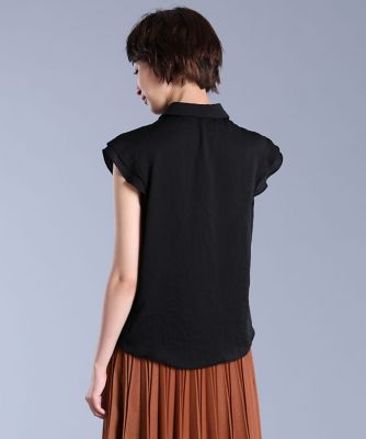 《Ｍａｇｌｉｅ　ｐａｒ　ｅｆ－ｄｅ》フリルスリーブブラウス（５１９３１８２００５）