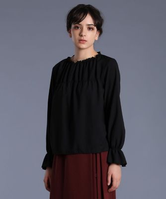 《Ｍａｇｌｉｅ　ｐａｒ　ｅｆ－ｄｅ》シャーリングブラウス（５１９３１８２０１１）