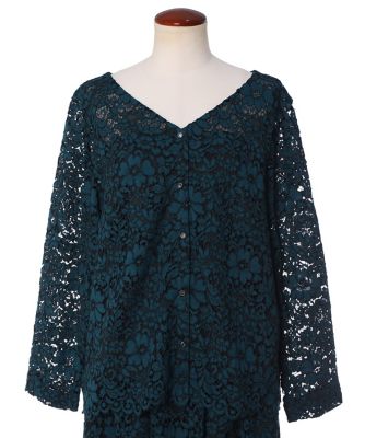 《Ｍａｇｌｉｅ　ｗｈｉｔｅ》デイジーレースブラウス（５１９３１８２３０７）