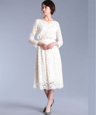 《Ｍａｇｌｉｅ　ｗｈｉｔｅ》デイジーレースブラウス（５１９３１８２３０７）