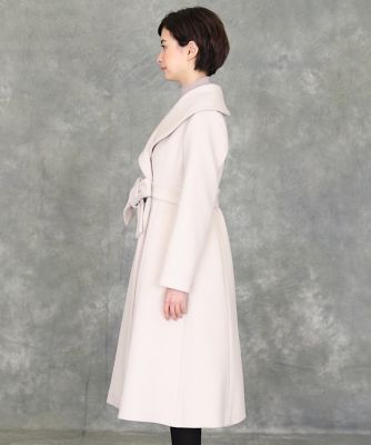 《Ｍａｇｌｉｅ　ｐａｒ　ｅｆ－ｄｅ》ショールカラーロングコート《ＰＯＮＴＥＴＯＲＴＯ》（５１９４１１１２０１）