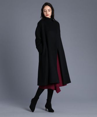 ＜Maglie le cassetto  (Women)＞《Ｍ　Ｍａｇｌｉｅ　ｌｅ　ｃａｓｓｅｔｔｏ》ノーカラーロングコート（５１９４１１１２０６）