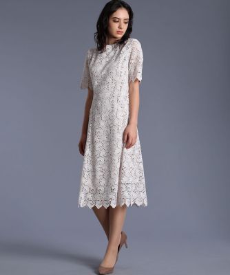 《Ｍａｇｌｉｅ　Ｗｈｉｔｅ》トルコレースワンピース（５１９４１２１３１７）