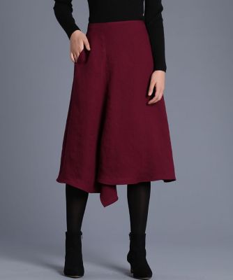 《Ｍａｇｌｉｅ　ｐａｒ　ｅｆ－ｄｅ》アシンメトリーフレアスカート（５１９４１５２０２４）